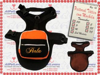 Peitoral Tático com Mochila Personalizado