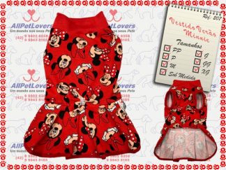 Vestido Verão Minnie